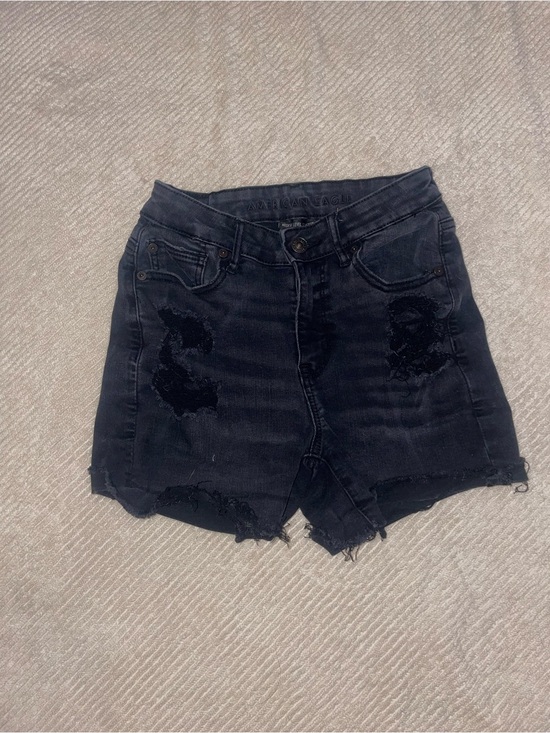 American Eagle Outfitters Pants - American Eagle Outfitters Next Level Stretch Distressed High-Rise Jean Shorts